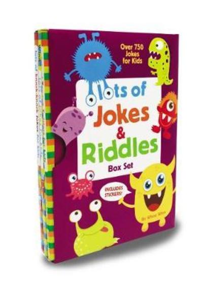 Cover for Whee Winn · Lots of Jokes and Riddles Box Set: A Collection of Laugh Out Loud Busy Books for Children with Over 750 Jokes, Riddles, Tongue Twisters, and Puns (Paperback Book) (2019)
