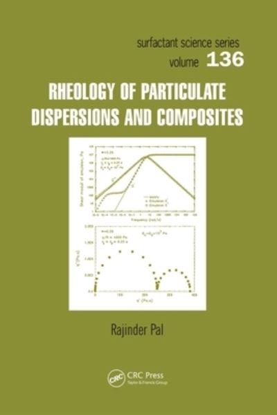 Cover for Rajinder Pal · Rheology of Particulate Dispersions and Composites (Paperback Book) (2019)