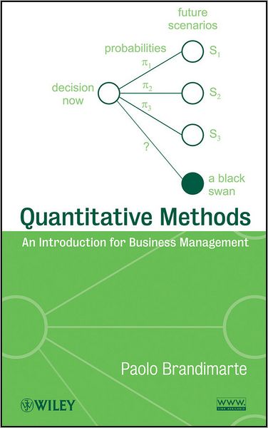 Cover for Brandimarte, Paolo (Politecnico di Torino, Torino, Italy) · Quantitative Methods: An Introduction for Business Management (Hardcover Book) (2011)