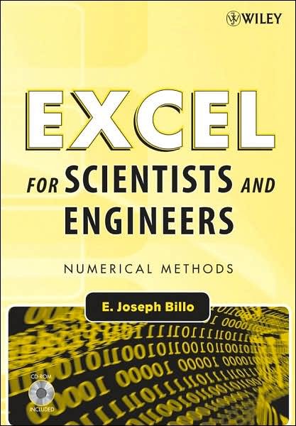 Cover for Billo, E. Joseph (Boston College, Chestnut Hill, Massachusetts) · Excel for Scientists and Engineers: Numerical Methods (Paperback Book) (2007)