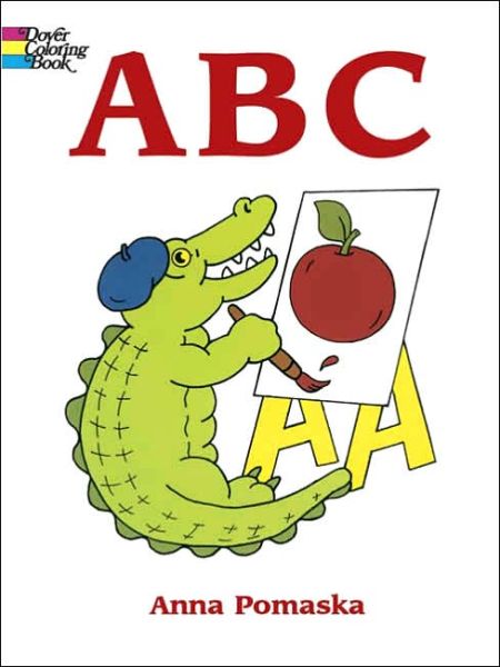 Cover for Anna Pomaska · ABC - Dover Coloring Books (Paperback Book) (2003)