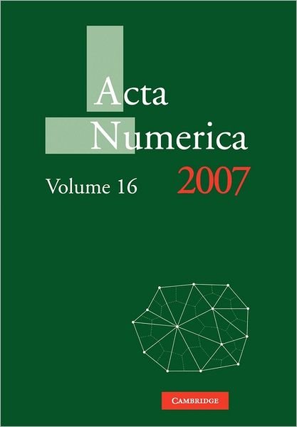 Cover for Iserles · Acta Numerica 2007: Volume 16 - Acta Numerica (Pocketbok) (2011)
