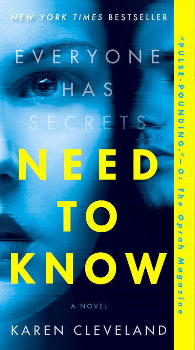 Cover for Karen Cleveland · Need to Know: A Novel (Paperback Book) (2019)