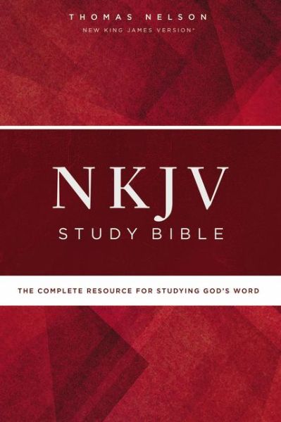 Cover for Thomas Nelson · NKJV Study Bible, Hardcover, Comfort Print: The Complete Resource for Studying God’s Word (Hardcover Book) (2019)