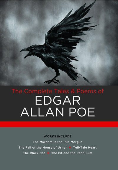 Cover for Edgar Allan Poe · The Complete Tales &amp; Poems of Edgar Allan Poe: Works include: The Murders in the Rue Morgue; The Fall of the House of Usher; The Tell-Tale Heart; The Black Cat; The Pit and the Pendulum - Chartwell Classics (Hardcover Book) (2019)