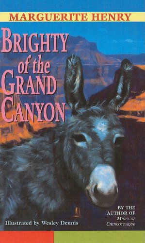 Cover for Marguerite Henry · Brighty of the Grand Canyon (Hardcover Book) (1991)