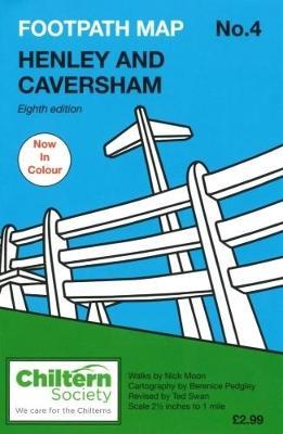 Cover for Nick Moon · Footpath Map No. 4 Henley and Caversham - Chiltern Society Footpath Maps (Paperback Book) [8 Revised edition] (2017)