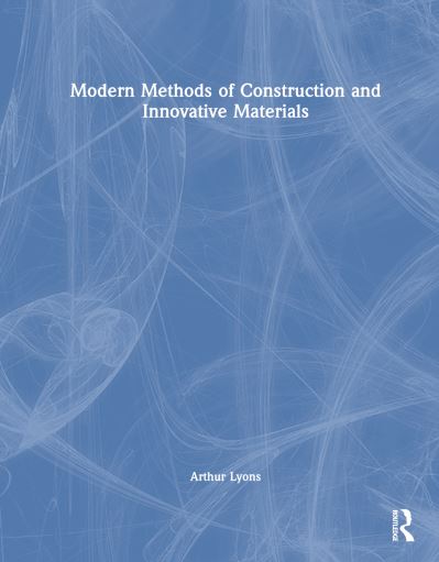 Cover for Arthur Lyons · Modern Methods of Construction and Innovative Materials (Gebundenes Buch) (2024)