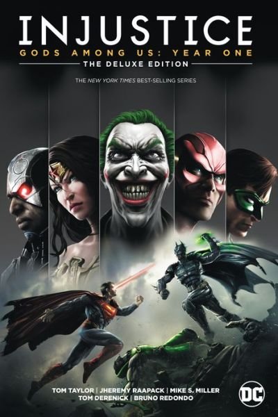 Injustice: Gods Among Us: Year One: The Deluxe Edition - Tom Taylor - Bøker - DC Comics - 9781401284343 - 25. september 2018
