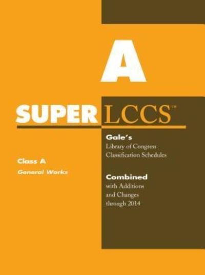 Cover for Gale · Superlccs (Paperback Bog) (2016)