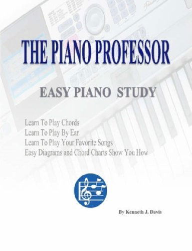 Cover for Kenneth Davis · The Piano Professor Easy Piano Study (Pocketbok) (2006)