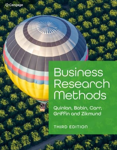Cover for Babin, Barry (Ole Business School, University of Mississippi) · Business Research Methods (Paperback Book) (2024)