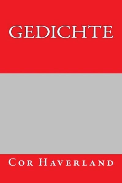 Cover for Cor Haverland · Gedichte (Paperback Bog) [German edition] (2013)