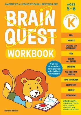 Cover for Lisa Trumbauer · Brain Quest Workbook: Kindergarten (Paperback Book) [Revised edition] (2023)