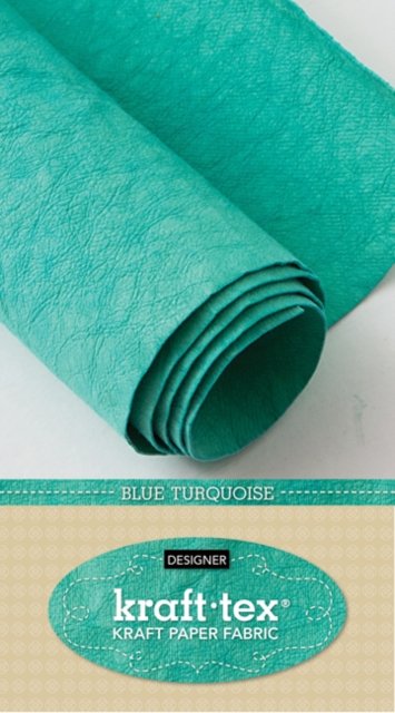 Cover for C&amp;T Publishing · Kraft-tex® Designer, Blue Turquoise: Kraft Paper Fabric (MERCH) (2017)