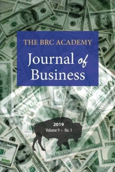 Cover for Paul Richardson · The BRC Academy Journal of Business (Pocketbok) (2019)
