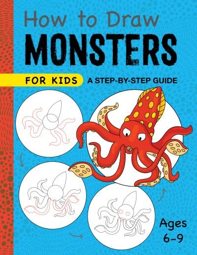 Cover for Rockridge Press · How to Draw Monsters for Kids (Pocketbok) (2021)