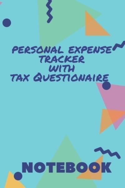 Cover for Namakwa Publishing · Personal Expense Tracker with Tax Questionaire Notebook (Paperback Book) (2020)