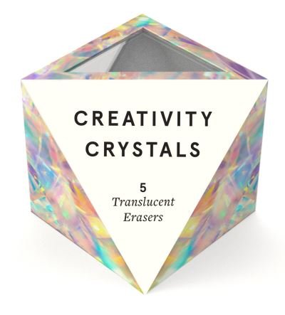Creativity Crystals: 5 Translucent Erasers - Chronicle Books - Produtos - Chronicle Books - 9781797208343 - 1 de abril de 2021