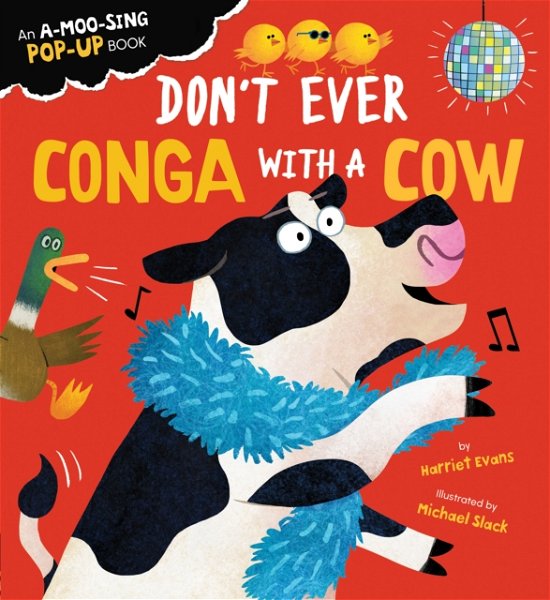 Cover for Harriet Evans · Don't Ever Conga with a Cow (Board book) (2024)