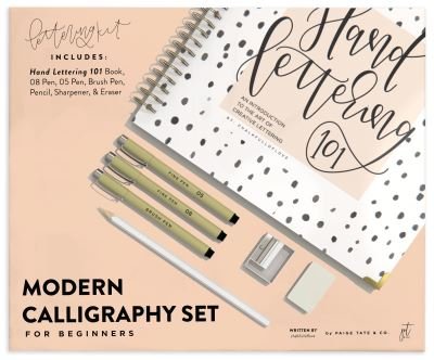 Cover for C Chalkfulloflove · Modern Calligraphy Set for Beginners (Pocketbok) (2020)