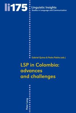 Cover for LSP in Colombia: Advances and challenges - Linguistic Insights (Paperback Book) [New edition] (2014)