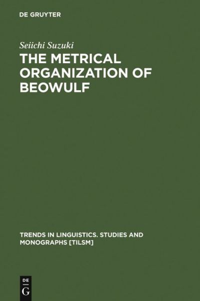 Cover for S. Suzuki · Metrical Organization.Beowulf (Book) (1996)