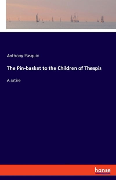 Cover for Pasquin · The Pin-basket to the Children (Book) (2019)