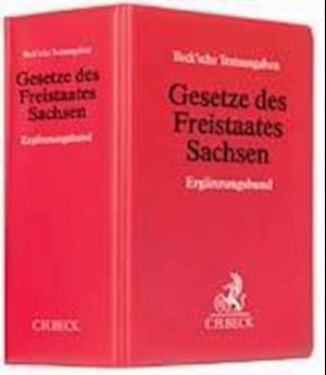 Cover for Hans-Jochen Knöll · Gesetze des Freistaates Sachsen . Inkl. 71. Ergänzungslieferung (Loose-leaf) (2019)