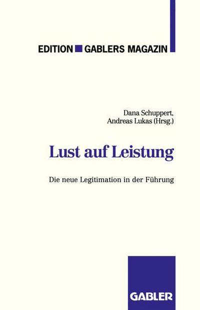 Cover for Andreas Lukas · Lust Auf Leistung (Paperback Book) [1993 edition] (1993)