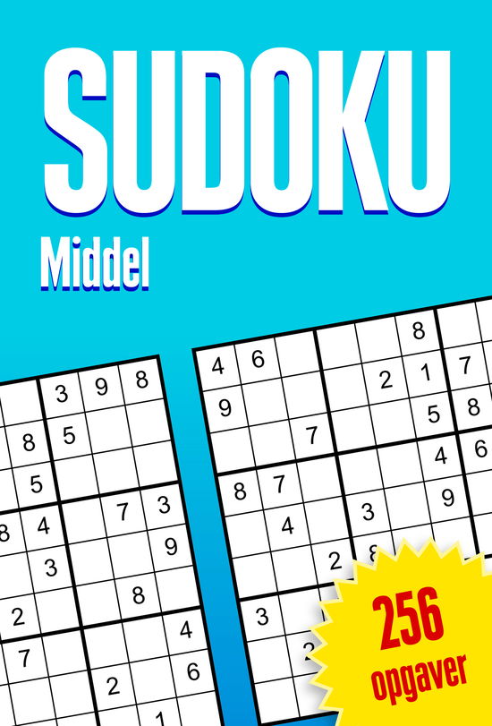 Sudoku middel (Paperback Bog) [1. udgave] (2024)