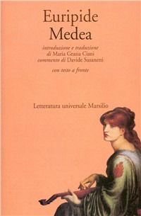 Cover for Euripide · Medea. Testo Greco A Fronte (Book)