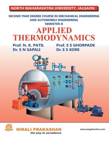Cover for Nk Patil · Applied Thermodynamics (Paperback Book) (2016)