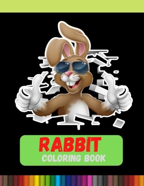 Rabbit Coloring Book - DXL Print - Bøger - Independently Published - 9798584114343 - 20. december 2020