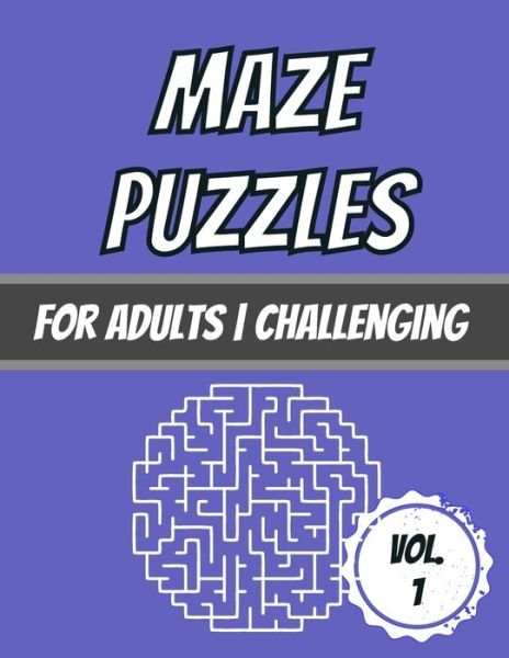 Cover for Dabini G · Maze Puzzles (Paperback Book) (2020)
