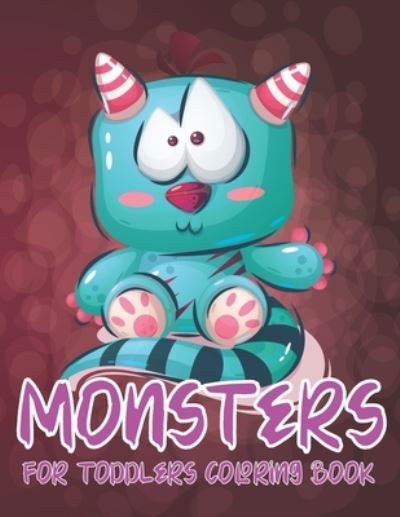 Monsters For Toddler Coloring Book - The Universal Book House - Boeken - Independently Published - 9798689365343 - 23 september 2020