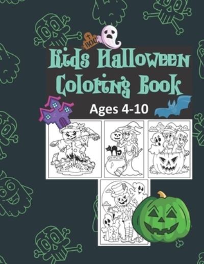 Cover for Santa Claus · Halloween Coloring Book (Paperback Book) (2020)