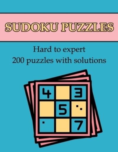 Cover for Dilaws Publisher · Sudoku Puzzles Hard to Expert (Paperback Book) (2021)