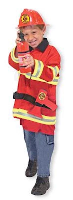 Melissa And Doug - Fire Chief Role Play Costume Set - Melissa And Doug - Produtos - Melissa and Doug - 0000772148344 - 