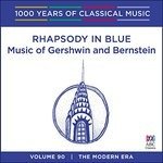 Cover for Rhapsody in Blue: Music of Gershwin &amp; Bernstein (CD) (2016)