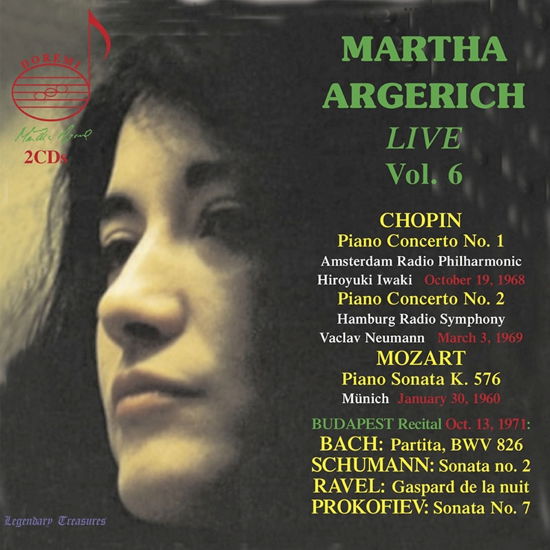 Martha Argerich Live, Vol. 6 - Martha Argerich - Musik - CLASSICAL - 0061297817344 - 15. juli 2022