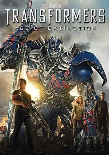 Cover for Transformers: Age of Extinction (DVD) (2014)