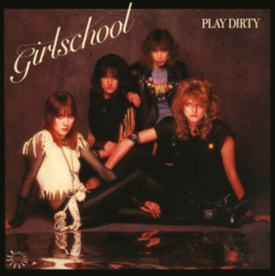 Cover for Girlschool · Play Dirty (Red Marble Vinyl) (LP) (2024)