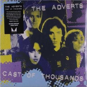 Cover for Adverts · Cast Of Thousands (LP) [Reissue edition] (2024)