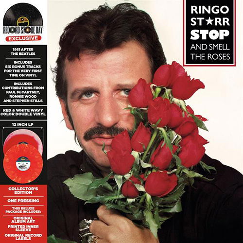 Stop And Smell The Roses - Red & White Vinyl - Ringo Starr - Musiikki - Culture Factory Usa - 0819514012344 - lauantai 22. huhtikuuta 2023