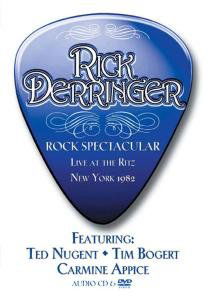 Cover for Rick Derringer · Rick Derringer's Rock Spectacular (DVD) (2023)