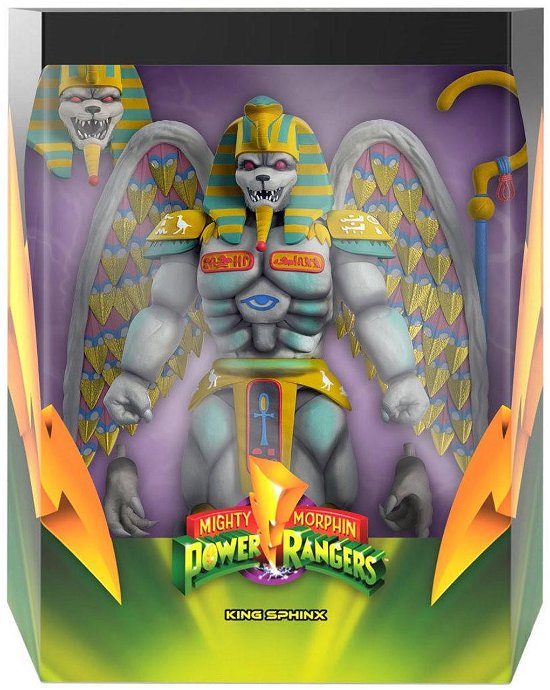 Power Rangers Ultimates! Wave 2 - King Sphinx - Power Rangers Ultimates! Wave 2 - King Sphinx - Produtos -  - 0840049819344 - 28 de agosto de 2023