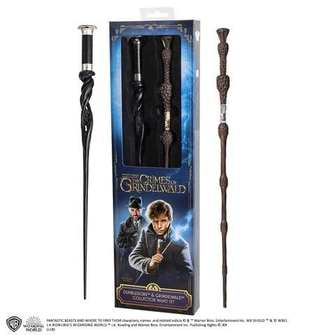 Cover for Fantastic Beasts · The Crimes of Crindelwald - Dumbledore and Grindelwald Collector Wand Set (Leketøy)
