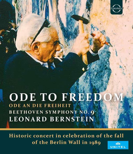 Cover for Leonard Bernstein · Ode To Freedom - Re-release On Blu-ray - Re-design (Blu-Ray) (2019)