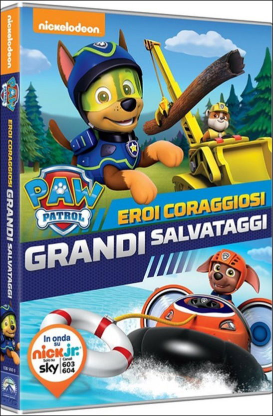 Cover for Paw Patrol · Paw Patrol: Eroi Coraggiosi,Grandi Salvataggi (DVD) (2021)